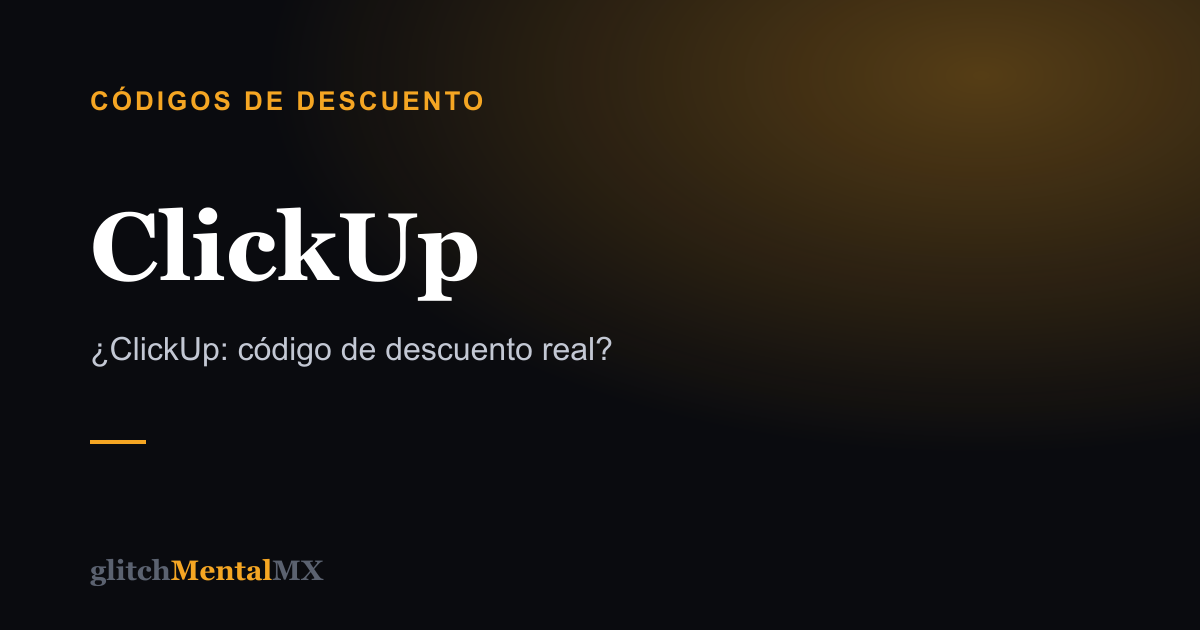 ClickUp — Códigos de descuento