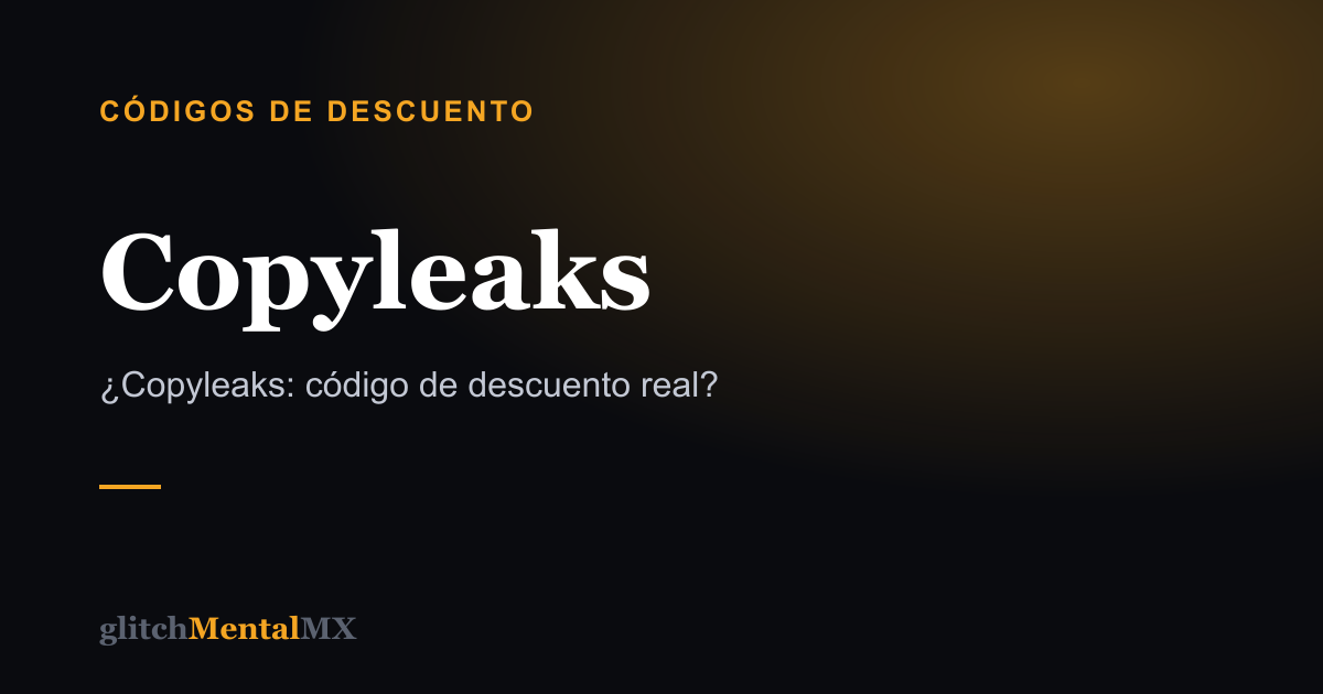 Copyleaks — Códigos de descuento