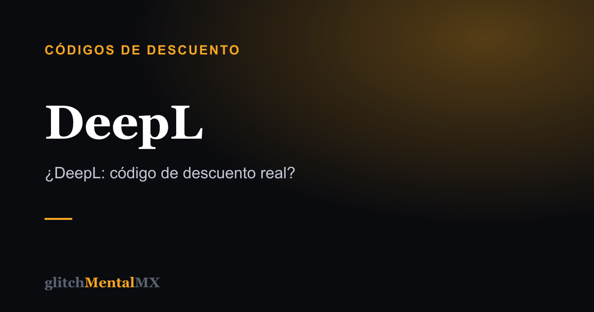 DeepL — Códigos de descuento
