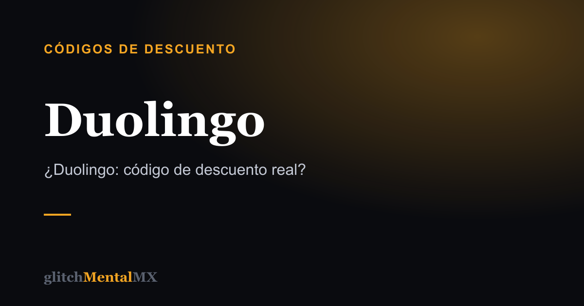 Duolingo — Códigos de descuento