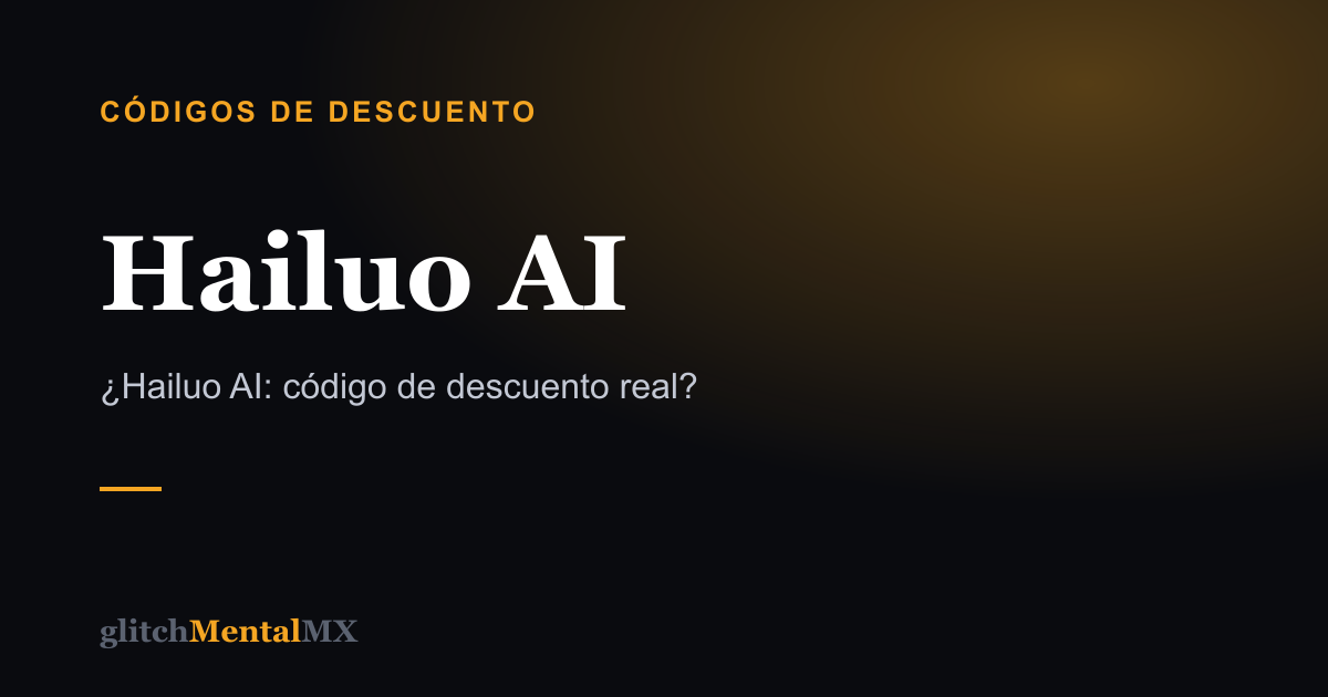 Hailuo AI — Códigos de descuento