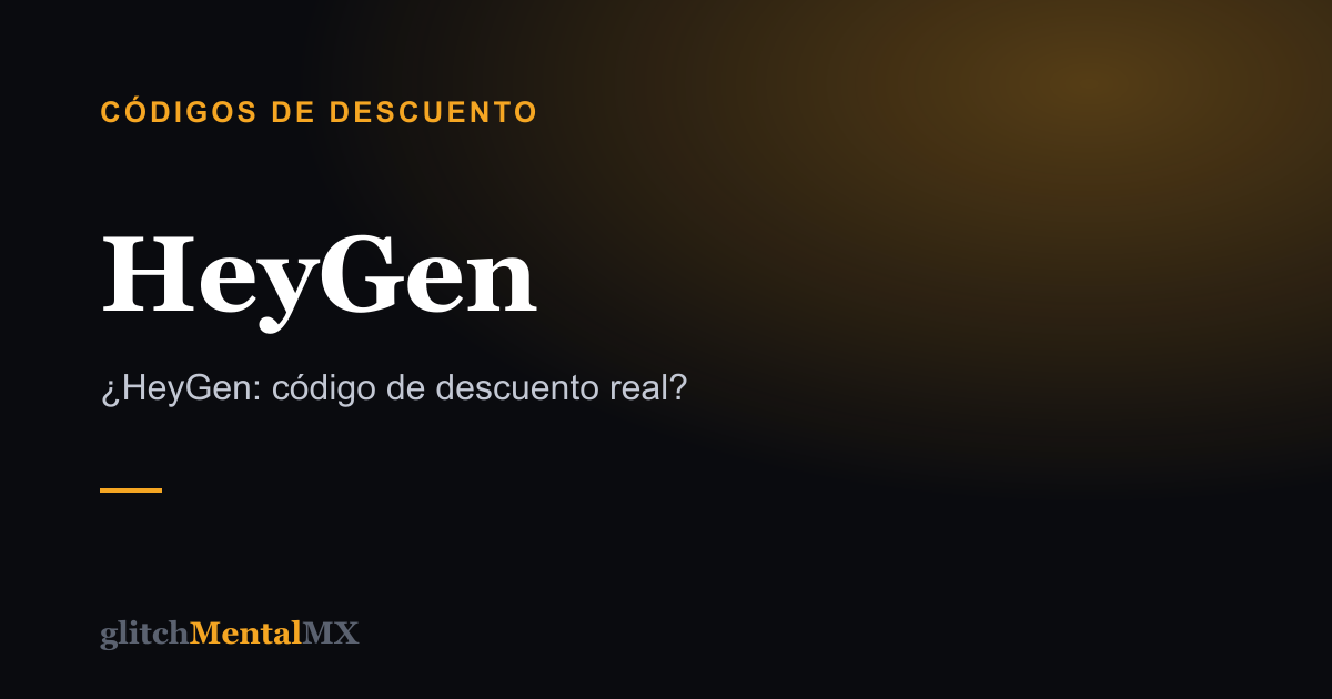 HeyGen — Códigos de descuento