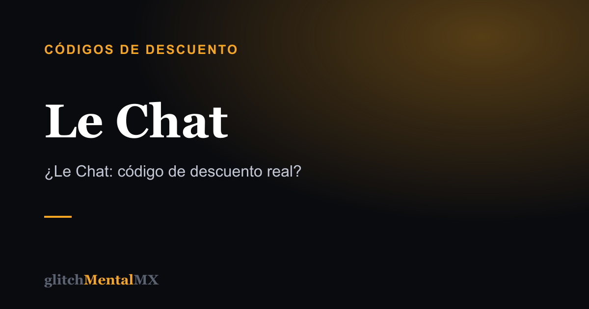 Le Chat — Códigos de descuento