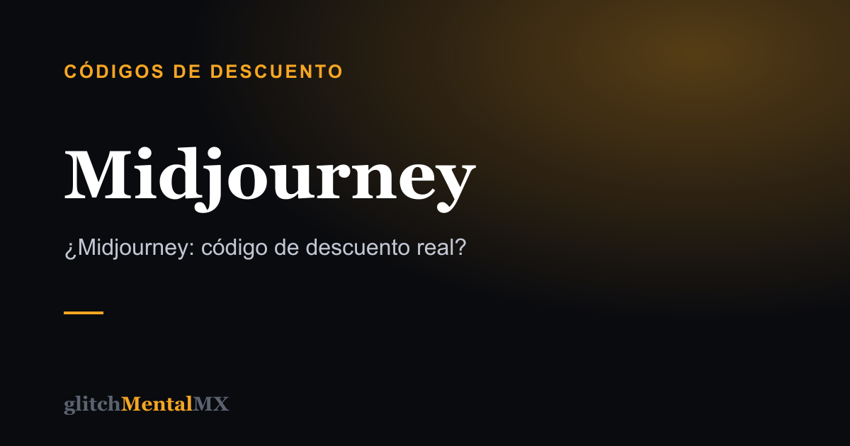 Midjourney — Códigos de descuento