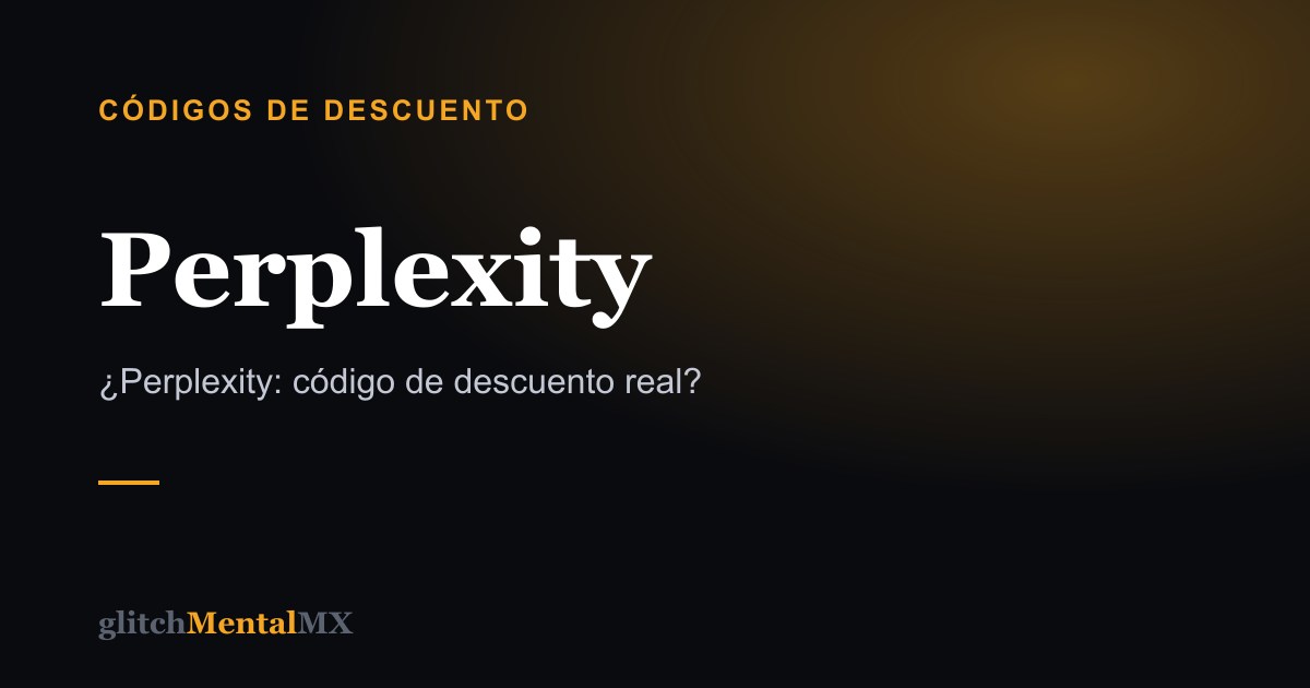 Perplexity — Códigos de descuento