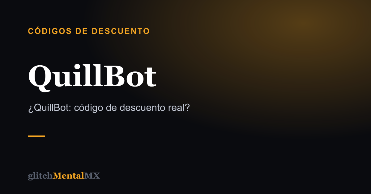 QuillBot — Códigos de descuento