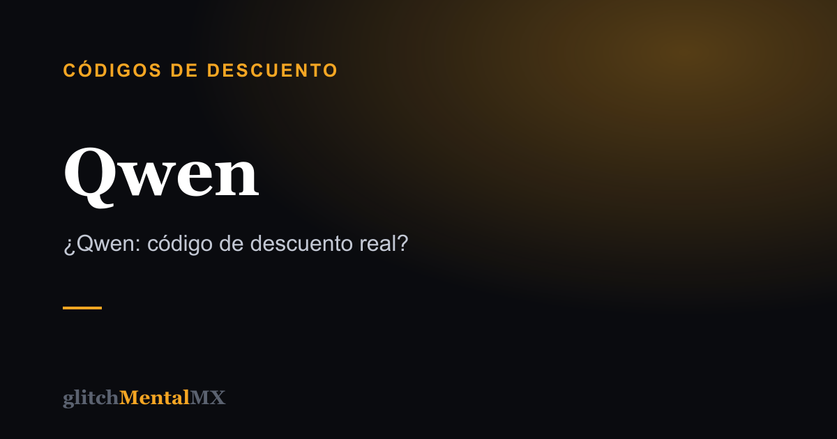 Qwen — Códigos de descuento