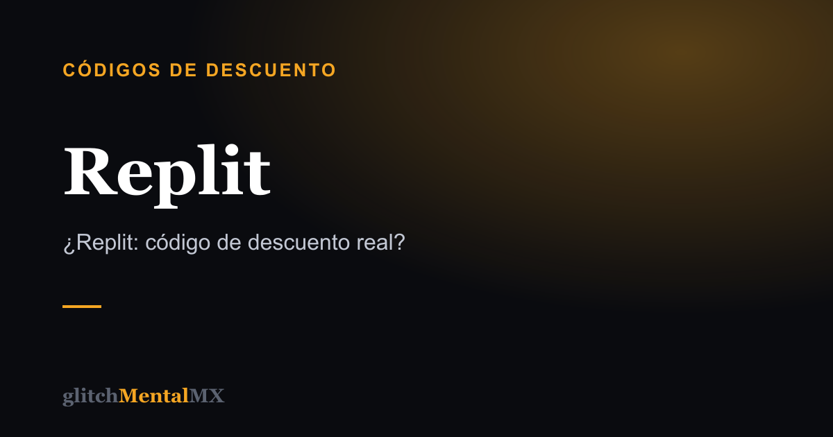 Replit — Códigos de descuento