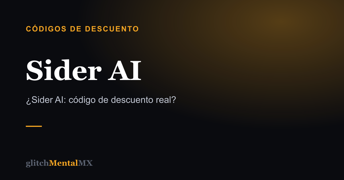 Sider AI — Códigos de descuento