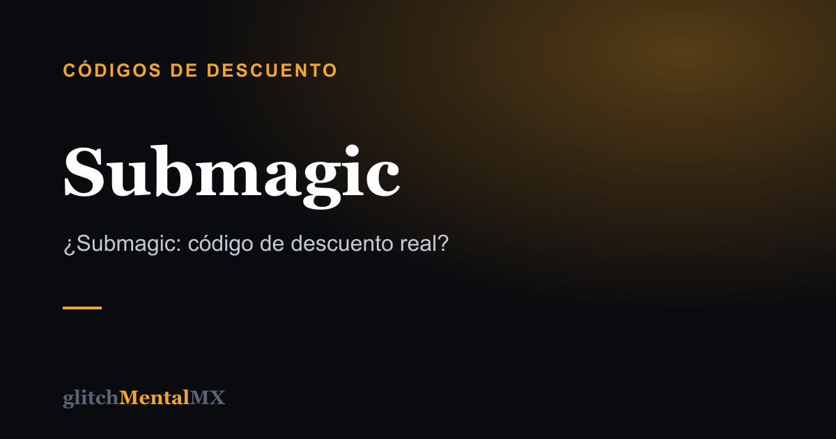 Submagic — Códigos de descuento