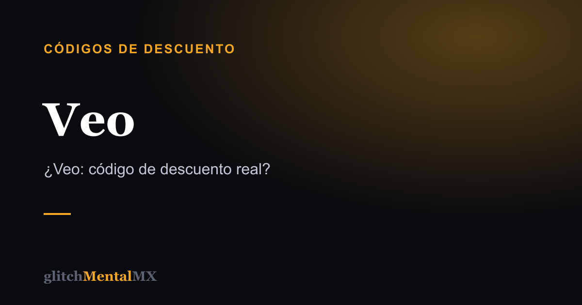 Veo — Códigos de descuento