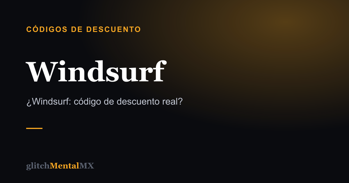 Windsurf — Códigos de descuento