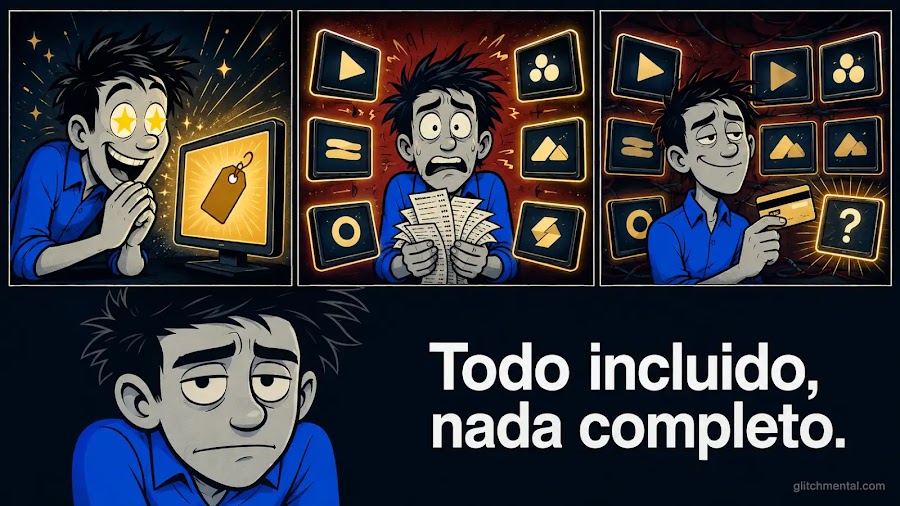 El 'streaming ilimitado' costaba 8 dólares en 2015. Hoy pagas seis suscripciones distintas por la mitad del catálogo.