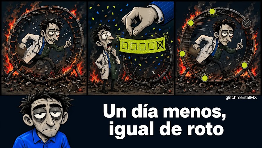 El 56% de personal de la salud y 58% de educadores tienen síntomas de burnout. Las empresas responden con semanas de 4 días.