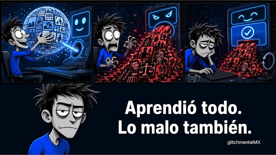Los modelos de IA entrenados con datos de internet aprendieron también todos los sesgos de internet.