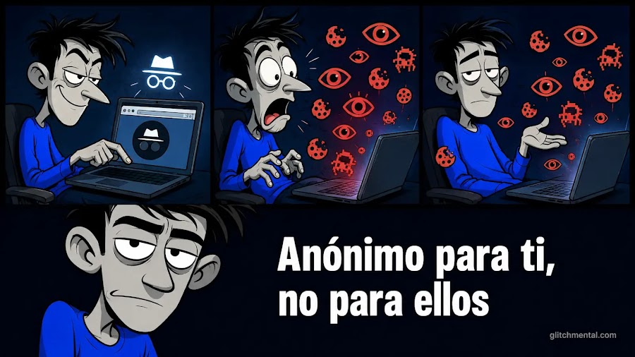 El modo incógnito no te hace invisible. Solo te hace sentir mejor mientras te rastrean exactamente igual.