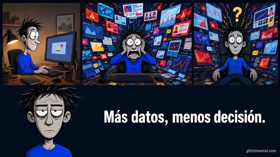 El ruido informativo deteriora la toma de decisiones igual que el ruido acústico. Vivimos en un concierto de datos sin salida de emergencia.