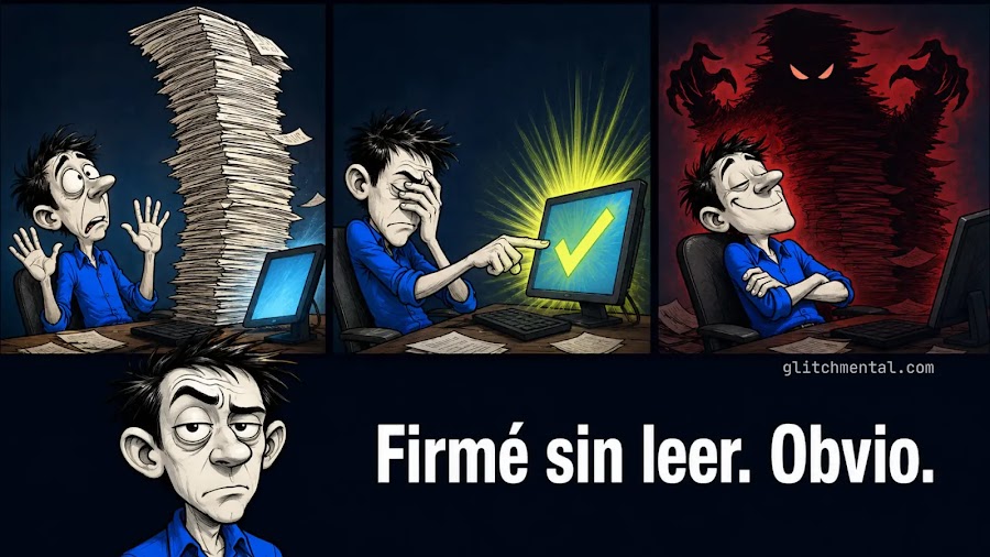 Nadie lee los términos y condiciones. Todos firman. Es el contrato más aceptado y menos leído de la historia.