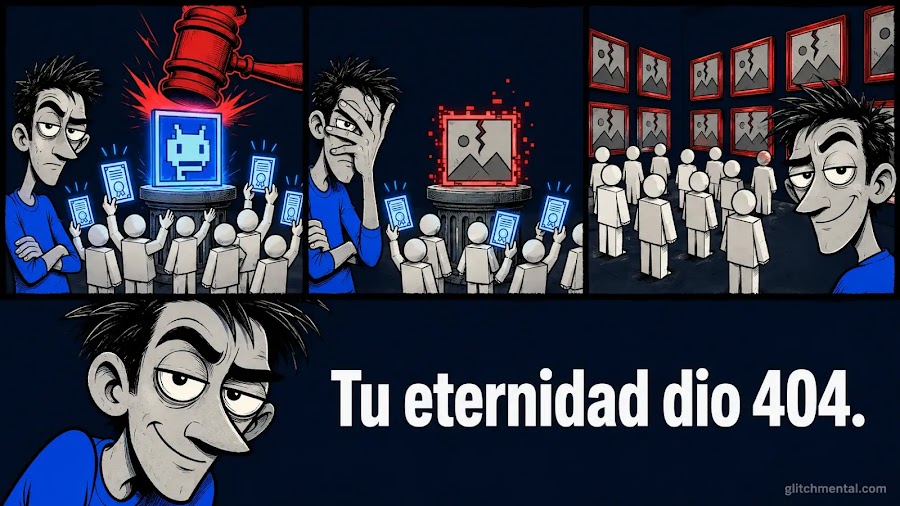Los NFT prometieron propiedad digital eterna. La mayoría de los enlaces a las imágenes ya están rotos.