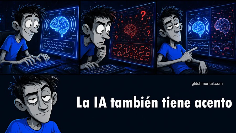 Los modelos entrenados solo en inglés rinden mucho menos en español. Básicamente, la IA también tiene acento.