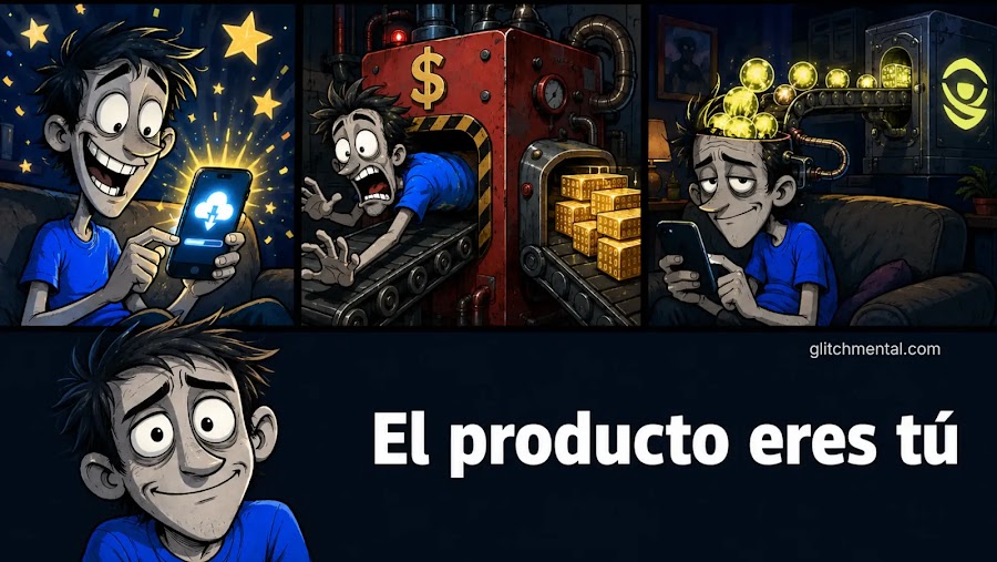 Tus datos personales valen 200 mil millones al año. A ti te dan la app gratis. Buen negocio... para ellos.