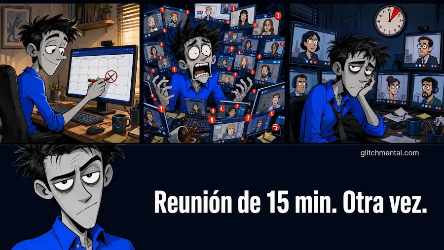 El trabajo remoto prometió menos reuniones. Resultó ser más Zooms, más cortos, más inútiles.