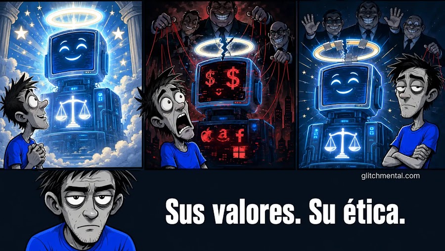 La inteligencia artificial no tiene ética. Tiene los valores de quien la entrena y quien paga por entrenarla.