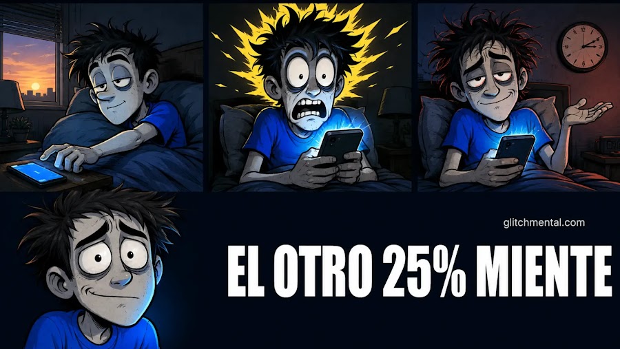 El 75% de los jóvenes revisa el teléfono en los primeros 5 minutos del día. El otro 25% miente.