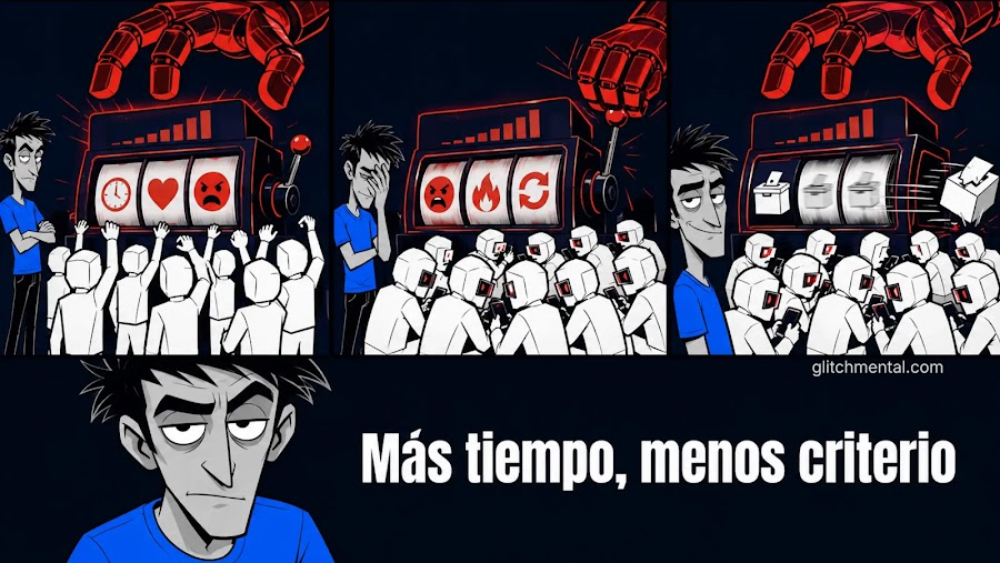 Los algoritmos de redes sociales no están optimizados para la democracia, sino para el tiempo de uso.