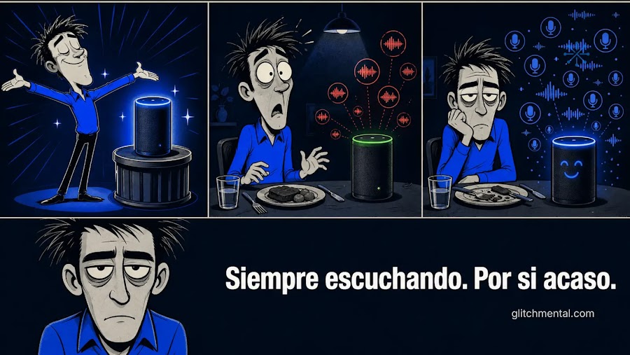 Los asistentes de voz guardan fragmentos de conversaciones incluso cuando están en modo 'standby'.
