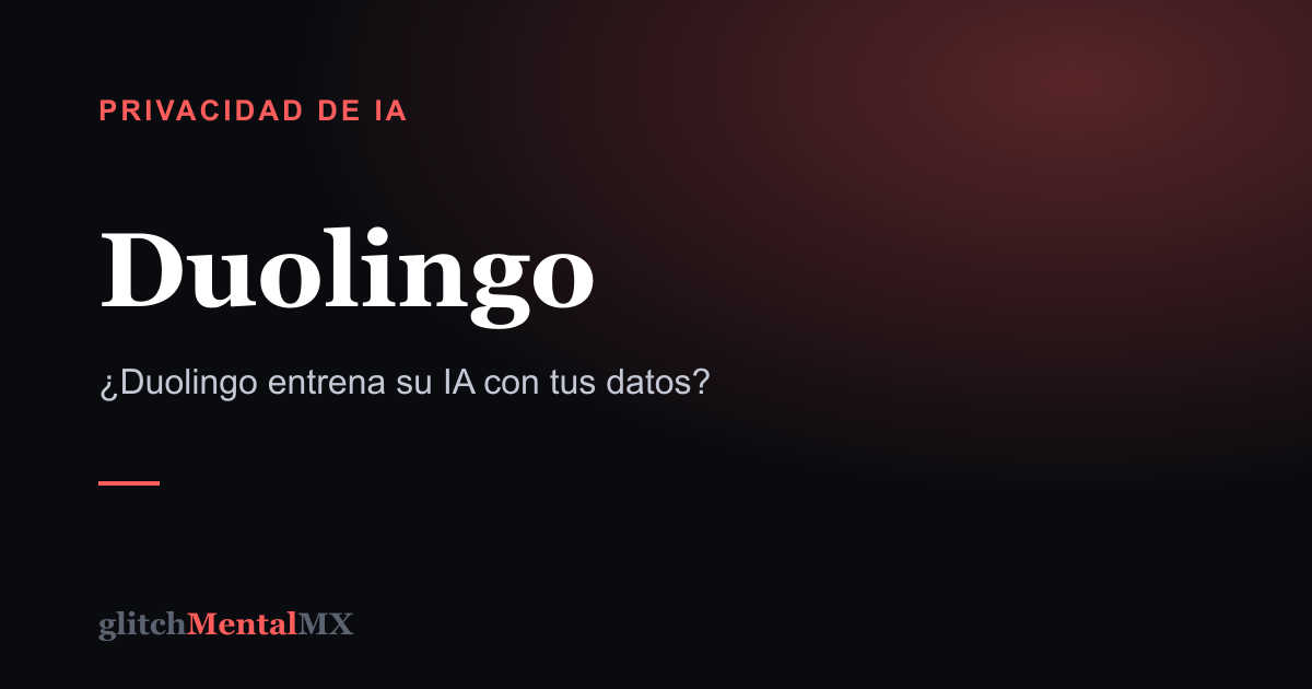 Duolingo — Privacidad de IA