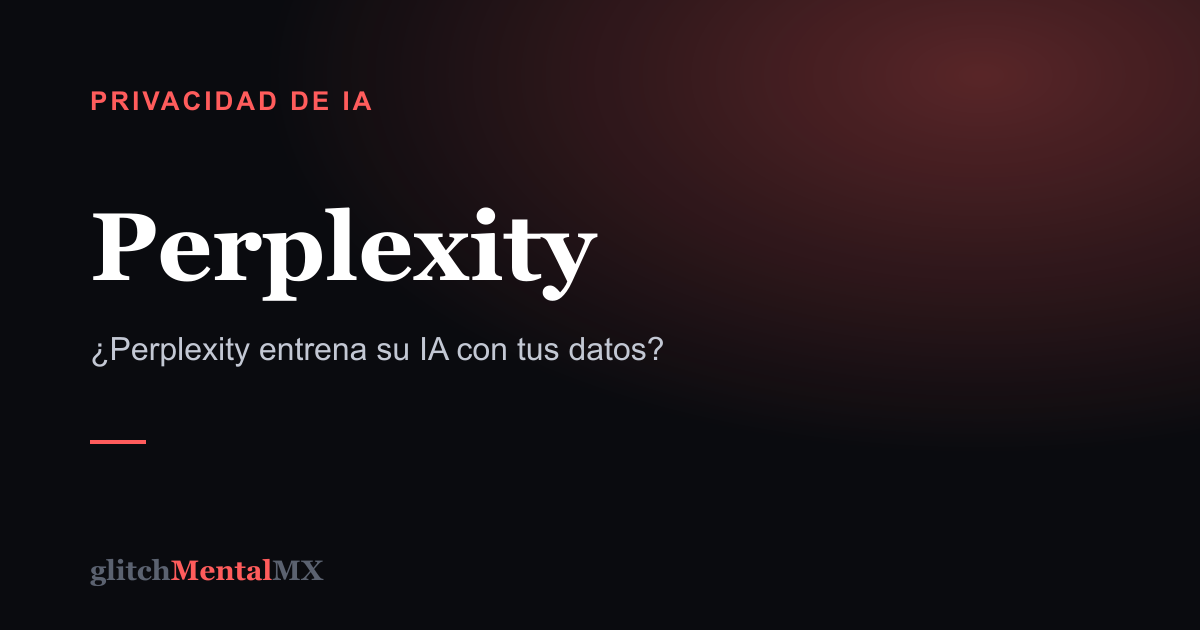 Perplexity — Privacidad de IA