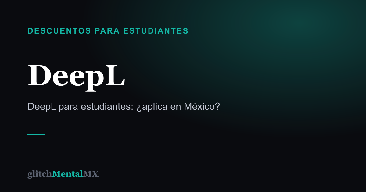 DeepL — Descuentos para estudiantes