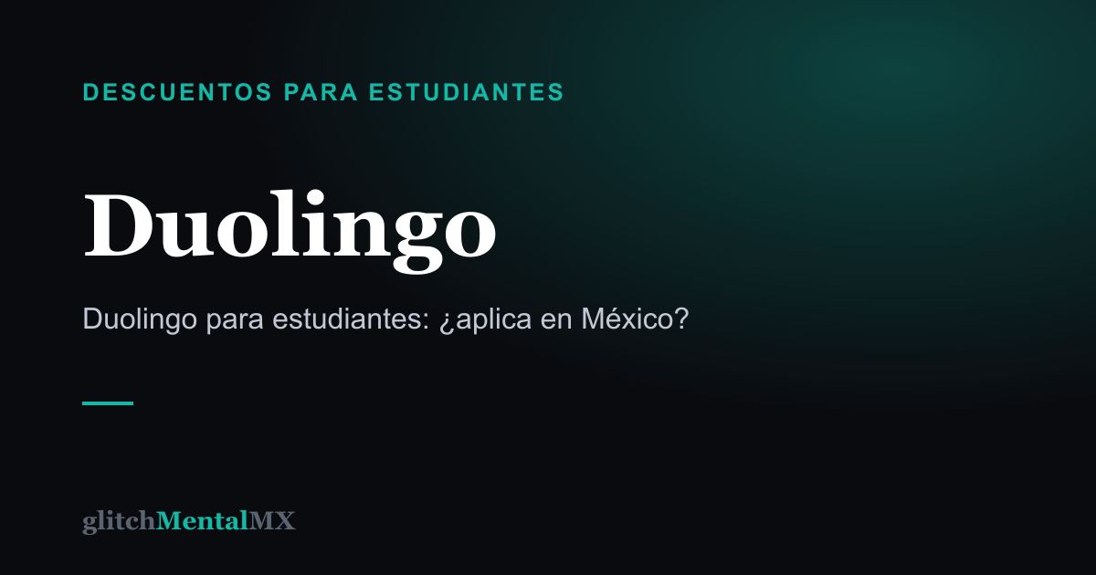 Duolingo — Descuentos para estudiantes
