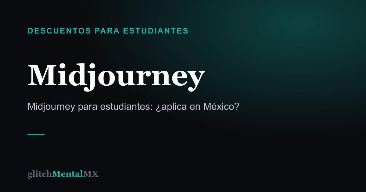 Midjourney — Descuentos para estudiantes
