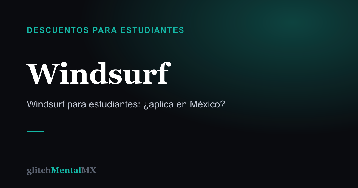 Windsurf — Descuentos para estudiantes