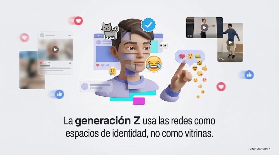 La generación Z usa las redes como espacios de identidad, no como vitrinas.