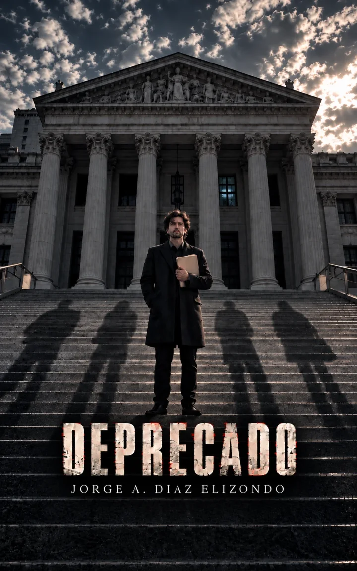 Portada de DEPRECADO, novela de Jorge A. Diaz Elizondo