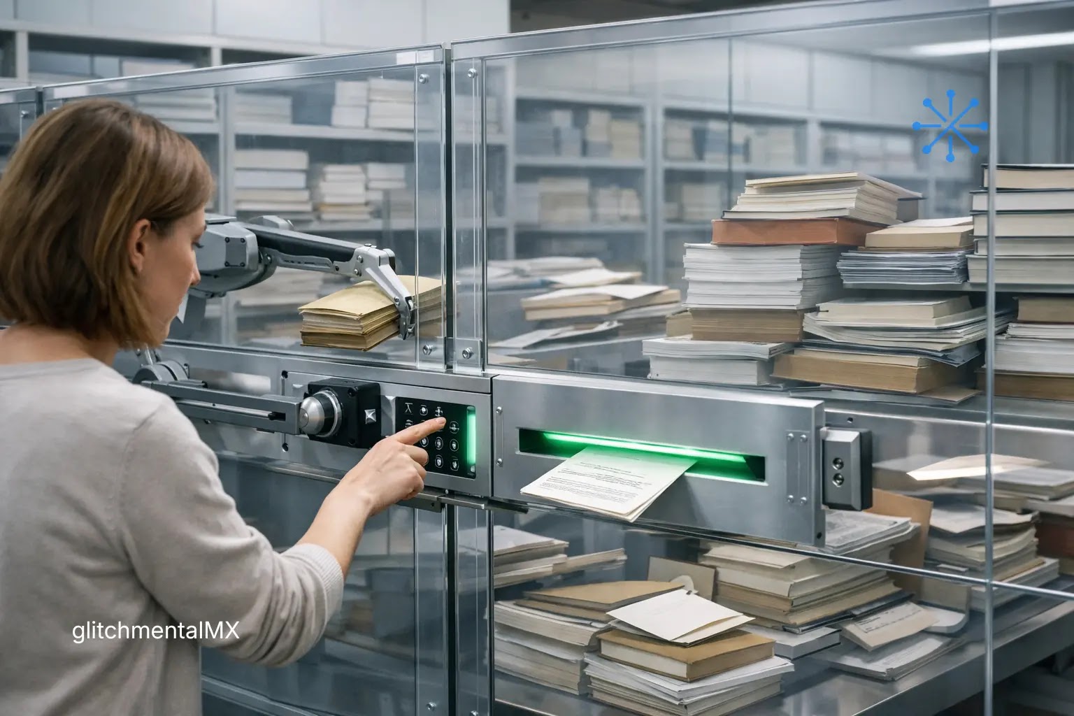 IA contra el copyright: robot escanea y procesa libros físicos en sistema automatizado de digitalización