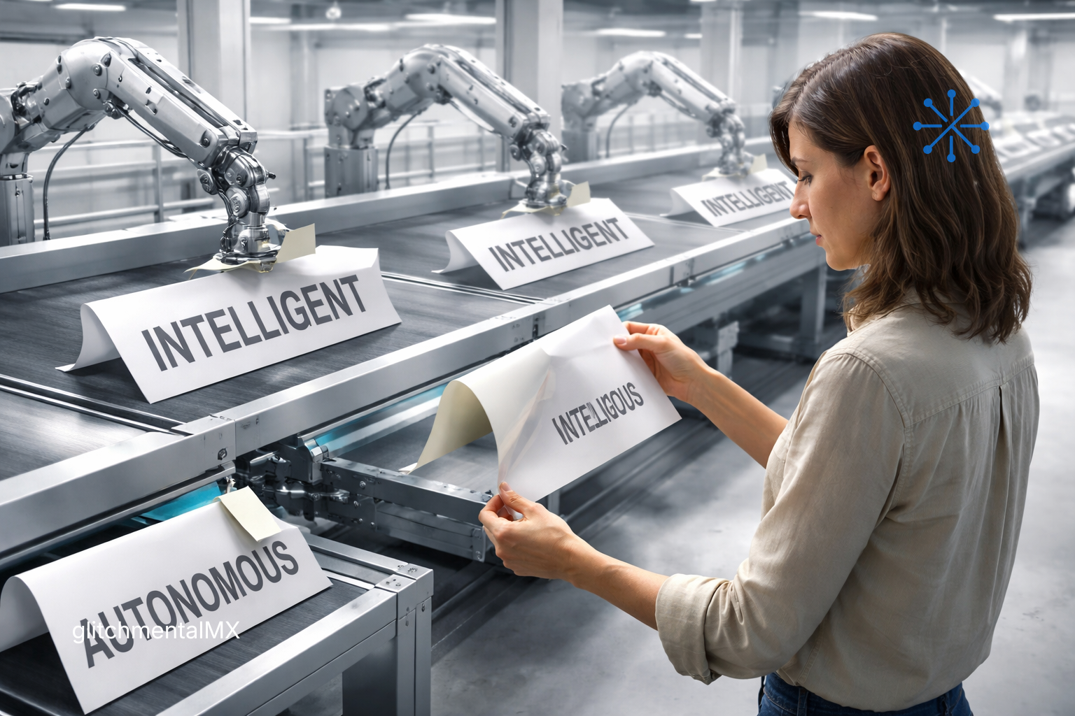 El glosario: etiquetas ‘intelligent’ y ‘autonomous’ en línea robótica de clasificación industrial