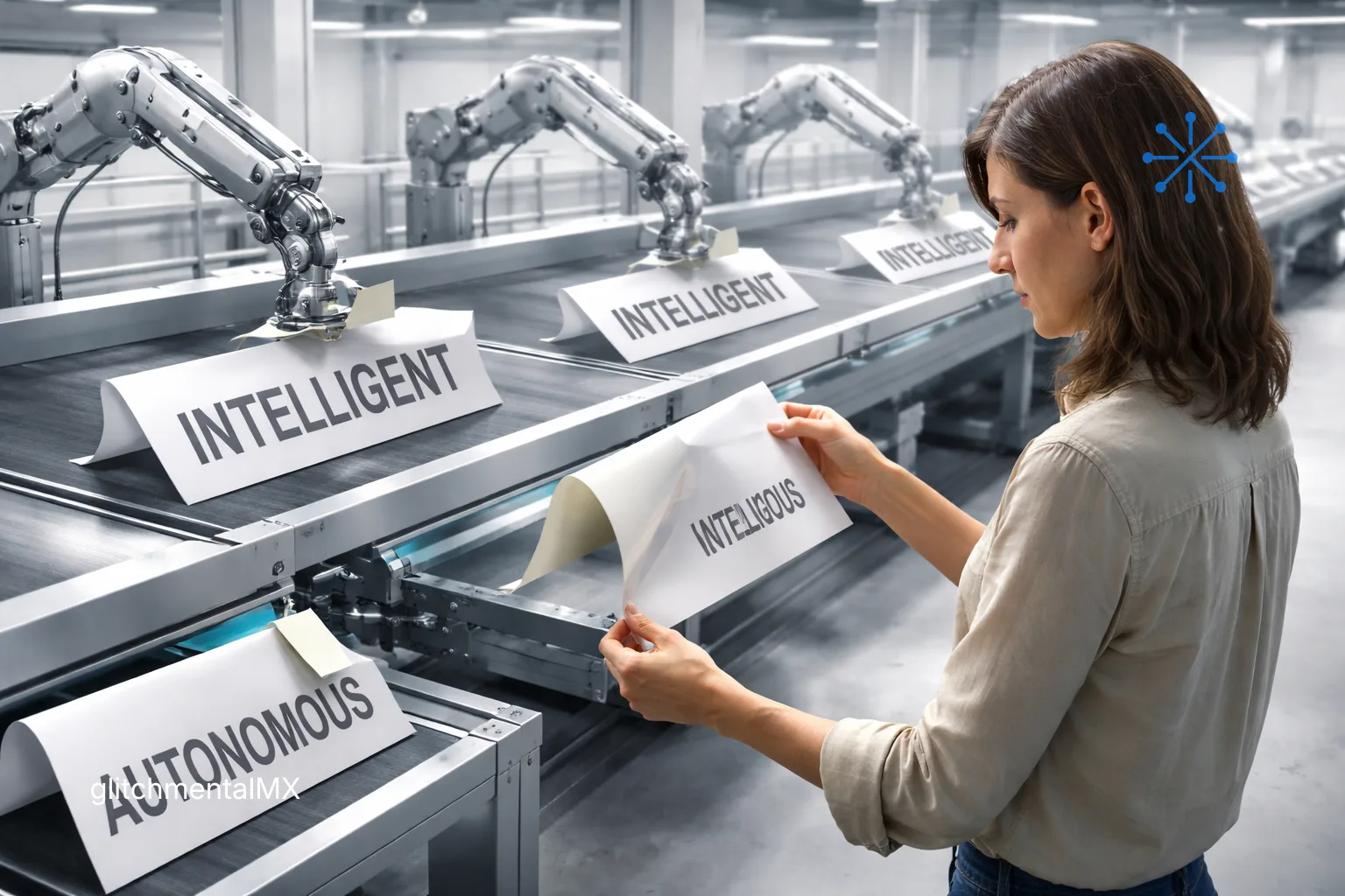El glosario: etiquetas ‘intelligent’ y ‘autonomous’ en línea robótica de clasificación industrial