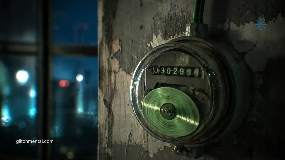 La IA ya sube tu factura de luz: medidor eléctrico analógico marcando consumo en pared deteriorada