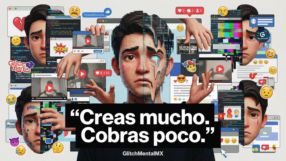 Burnout creadores Roblox - desarrollador Gen Z sobrecarga trabajo digital múltiples pantallas