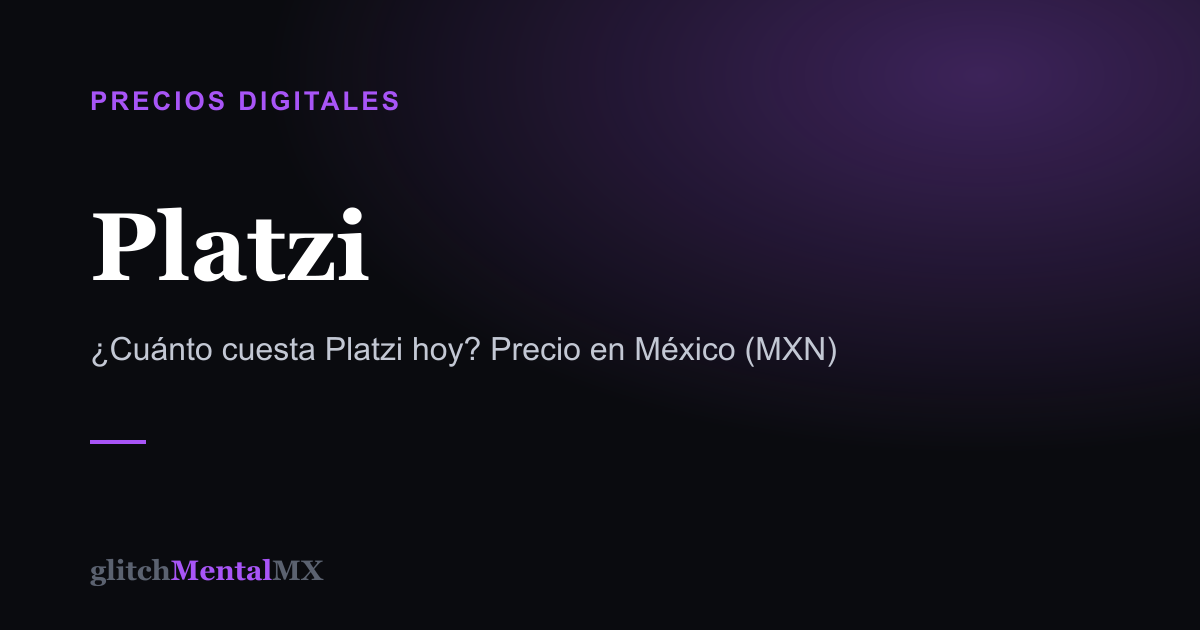 Platzi — Precios Digitales
