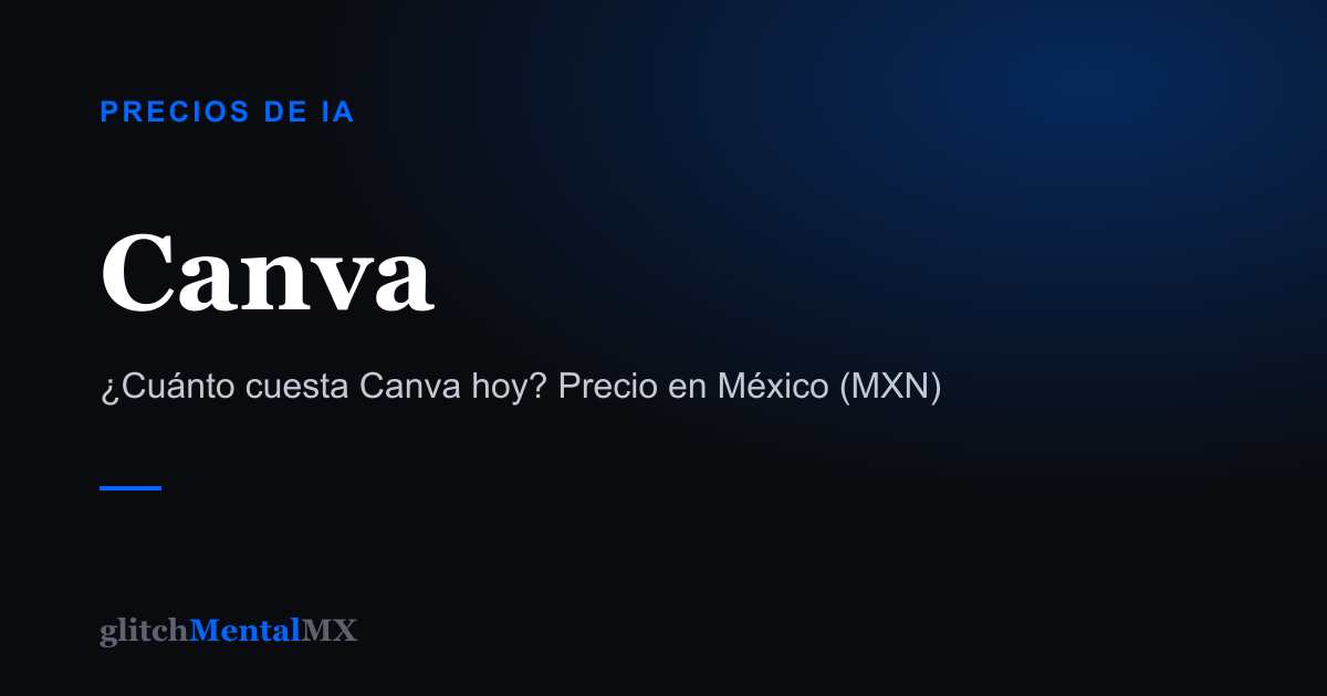 Canva — Precios de IA