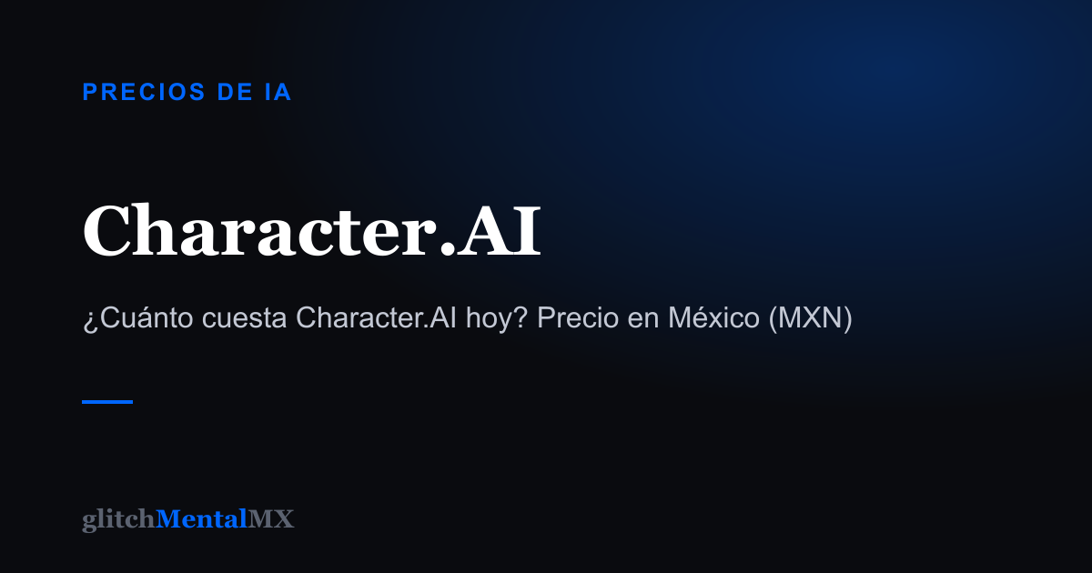 Character.AI — Precios de IA