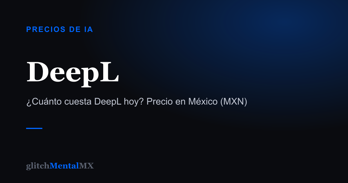 DeepL — Precios de IA