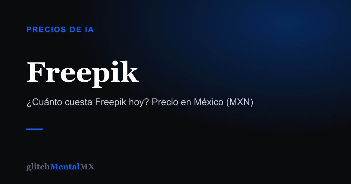 Freepik — Precios de IA