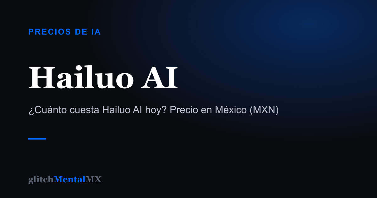 Hailuo AI — Precios de IA