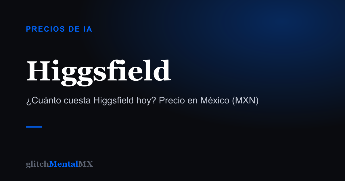 Higgsfield — Precios de IA